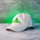 Green Embroidered Logo Hat - View 1