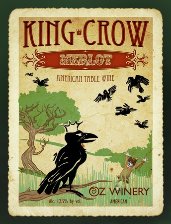 King Crow plaque