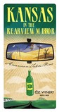 Kansas in the Rear View Mirror plaque